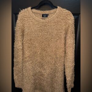 Vici Cozy Gold Long Sweater